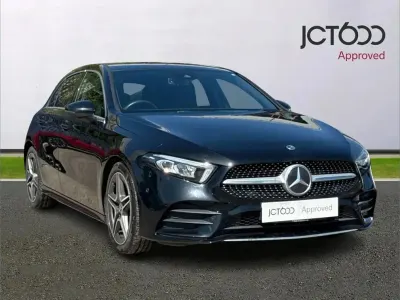 Used Mercedes A180 Executive 113 HP (83 kW) 2020 Black Hatchback