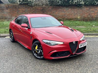 Used Alfa Romeo Giulia Quadrifoglio 503 HP (369 kW) 2020 Red Sedan