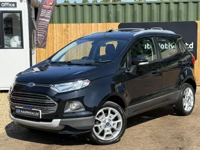 Used Ford Ecosport Titanium 112 HP (82 kW) 2015 Black SUV