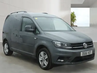 Begagnad VW Caddy Highline 150 HK (110 kW) 2016 Grå Minibuss