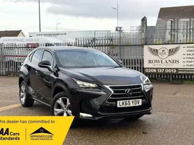 Usado Lexus NX300h 2015 Negro SUV