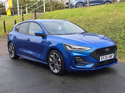Blue Used 2025 Ford Focus ST-Line X Hatchback | £24,450 (A bit pricey)