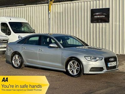 Silver Used 2014 Audi A6 S-Line Sedan | £9,250 (Fair price)