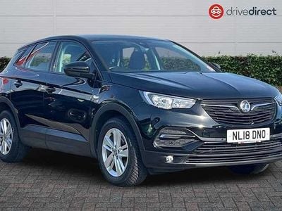 Used Vauxhall Grandland X S 131 HP (96 kW) 2018 Black SUV