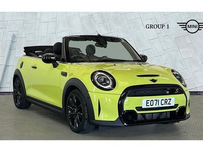 Used Mini Cooper S Cabriolet Comfort 178 HP (130 kW) 2021 Zesty yellow Cabriolet