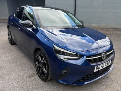 Used Vauxhall Corsa Elite 100 HP (73 kW) 2020 Blue Hatchback
