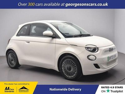 White Used 2022 Fiat 500e Icon Hatchback | £12,250 (Fair price)