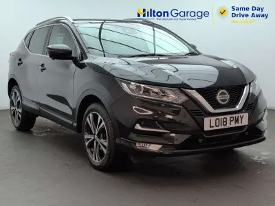 Used Nissan Qashqai N-Connecta 115 HP (84 kW) 2018 Black SUV