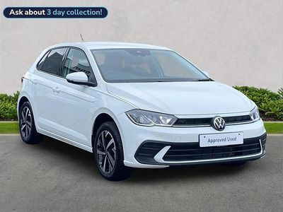 New VW Polo Match 95 HP (69 kW) 2025 White Hatchback
