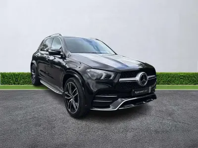 Begagnad Mercedes GLE400 AMG line 2022 Svart Kombi