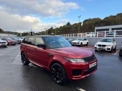 Used Land Rover Range Rover Sport 350 HP (257 kW) 2021 Red SUV
