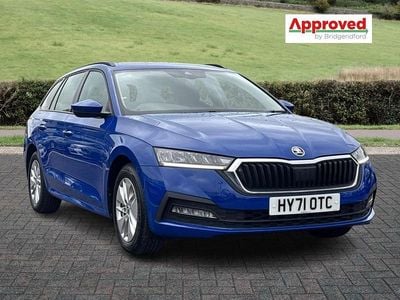 Used Skoda Octavia SE 2021 Blue Estate