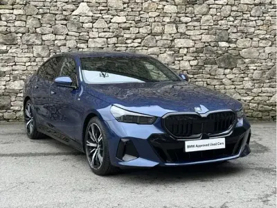 Used BMW 520 M Sport 205 HP (150 kW) 2025 Blue Sedan