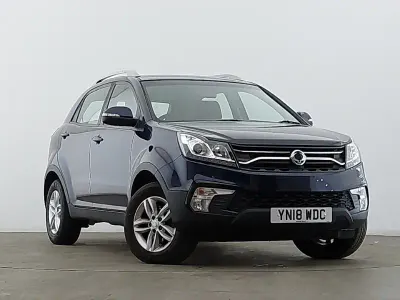 Used SsangYong Korando 178 HP (130 kW) 2018 Blue SUV
