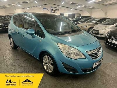 Used Vauxhall Meriva 100 HP (73 kW) 2011 Blue MPV