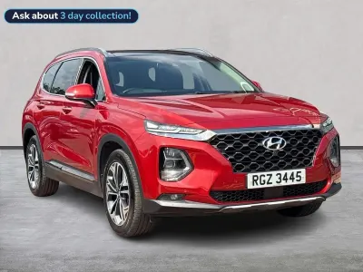 Used Hyundai Santa Fe Premium SE 200 HP (147 kW) 2020 Orange SUV