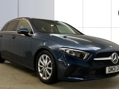 Blue Used 2021 Mercedes A200 Executive Hatchback | £18,055 (Fair price)