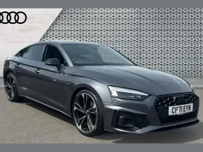 Used Audi A5 Black Edition 161 HP (118 kW) 2022 Grey Coupe