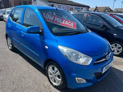 Used Hyundai i10 Active 86 HP (63 kW) 2011 Blue Hatchback