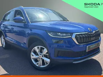 Used Skoda Kodiaq SE L Executive 150 HP (110 kW) 2022 Blue SUV