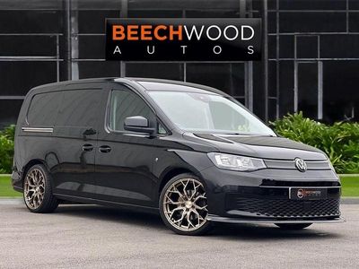 Used VW Caddy Maxi S 102 HP (75 kW) 2021 Black MPV
