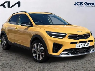 Used Kia Stonic GT-Line S 117 HP (86 kW) 2023 Yellow SUV