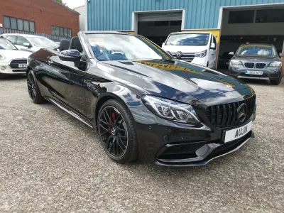 Used Mercedes C63S AMG Premium 2017 Black Cabriolet