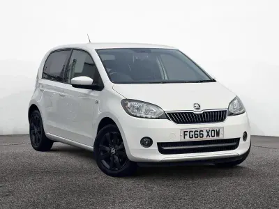 Used Skoda Citigo Colour Edition 44 HP (32 kW) 2016 White Hatchback