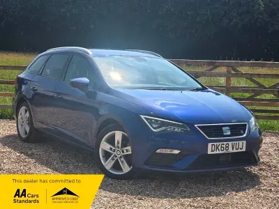 Used Seat Leon FR 2018 Blue Estate