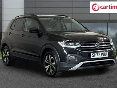 Used VW T-Cross Black Edition 95 HP (69 kW) 2022 Black SUV