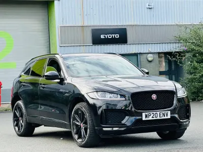Used Jaguar F-Pace Chequered Flag 180 HP (132 kW) 2020 Black SUV