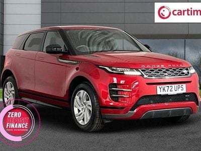 Used Land Rover Range Rover evoque R-Dynamic 2022 Red SUV