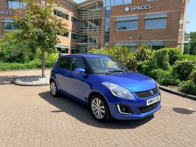 Used Suzuki Swift SZ4 94 HP (69 kW) 2015 Blue Hatchback