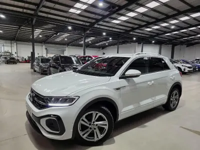 Used VW T-Roc R-line 150 HP (110 kW) 2022 White SUV