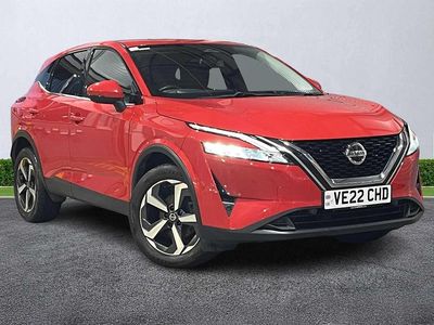 Red Used 2022 Nissan Qashqai N-Connecta SUV | £15,775 (Fair price)