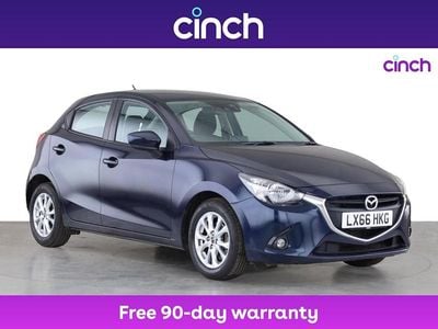 Blue Used 2016 Mazda 2 Hatchback | £8,999 (Fair price)
