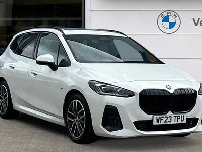 Used BMW 220 Active Tourer M Sport 168 HP (123 kW) 2023 White MPV