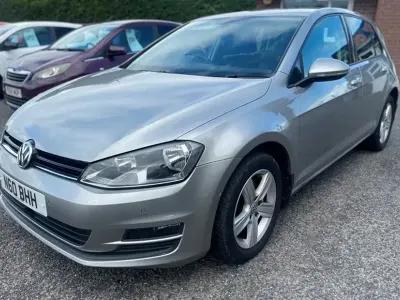 Used VW Golf VII Match 108 HP (79 kW) 2015 Silver Hatchback