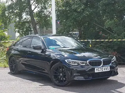 Used BMW 320 Sport Line 184 HP (135 kW) 2020 Black Sedan
