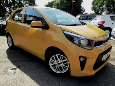 Used Kia Picanto 2024 Yellow Hatchback