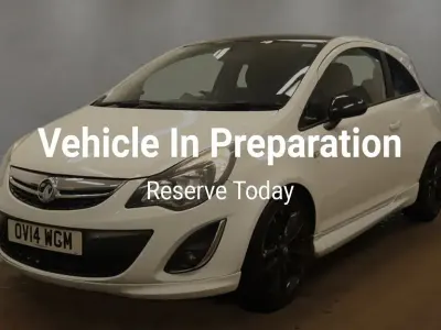 Begagnad Vauxhall Corsa Edition 83 HK (61 kW) 2014 Vit Halvkombi