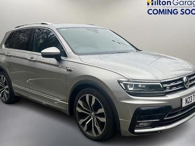 Silver Used 2018 VW Tiguan R-line SUV | £16,750 (Good price)