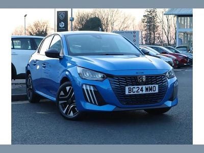 Used Peugeot 208 Allure 101 HP (74 kW) 2024 Blue Hatchback