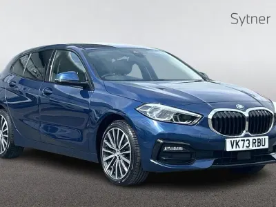 Used BMW 118 Sport Line 134 HP (98 kW) 2024 Blue Hatchback