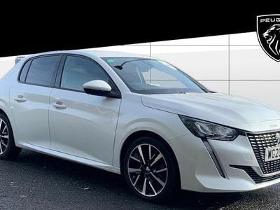 White Used 2020 Peugeot 208 Allure Hatchback | £13,522 (Fair price)