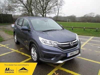 Blue Used 2016 Honda CR-V S SUV | £8,990 (Good price)
