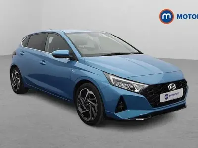 Used Hyundai i20 Premium 101 HP (74 kW) 2023 Blue Hatchback