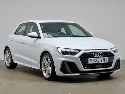 White Used 2023 Audi A1 S-Line Hatchback | £21,998 (Fair price)