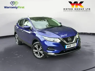 Used Nissan Qashqai Acenta 2018 Blue SUV