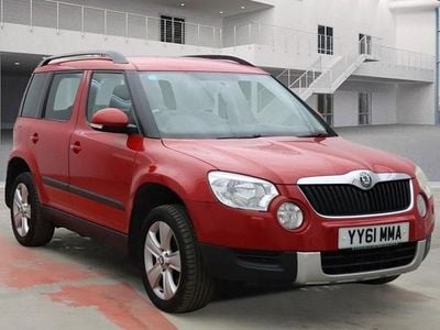 Red Used 2011 Skoda Yeti SE SUV | £3,895 (Fair price)